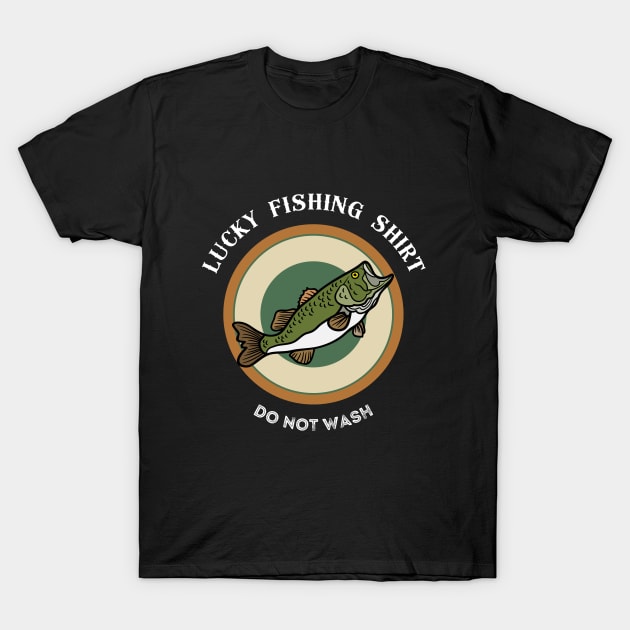 Lucky Fishing Shirt 1.0 T-Shirt by Dreanpitch
